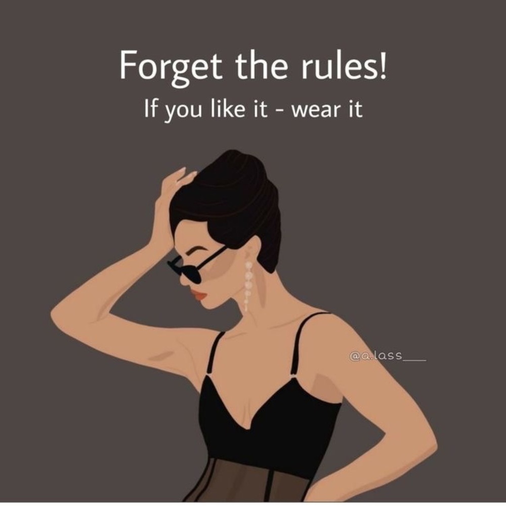 If you like it - wear it 🖤